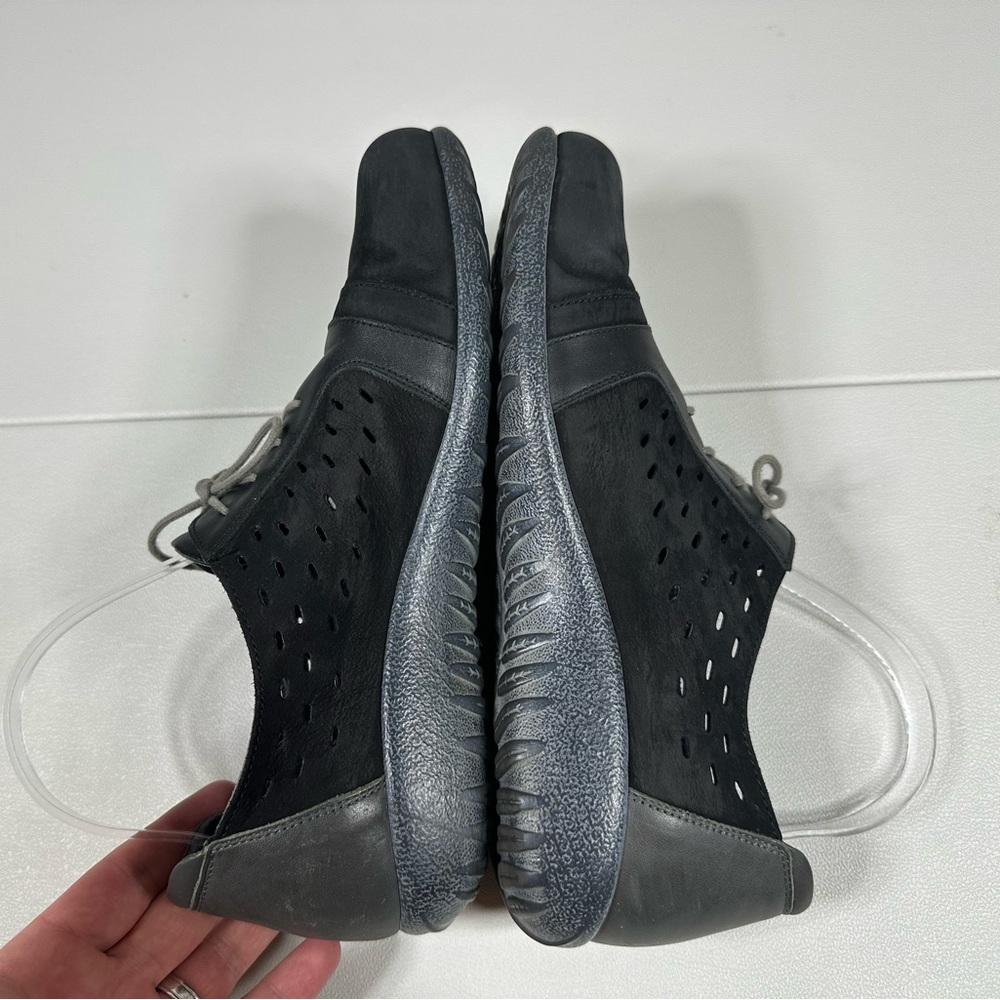 Naot Lalo Suede Lace-Up Shoes View 3